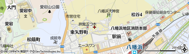 愛媛県八幡浜市神宮前周辺の地図