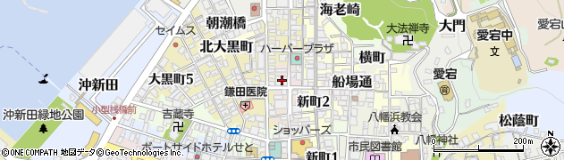 伊予銀行八幡浜支店周辺の地図