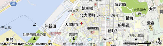愛媛南部ヤクルト　販売株式会社　八幡浜センター周辺の地図