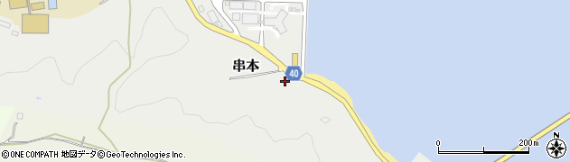 和歌山県東牟婁郡串本町串本1575周辺の地図