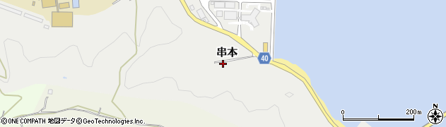和歌山県東牟婁郡串本町串本1581周辺の地図