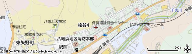愛媛県八幡浜市松柏1051周辺の地図