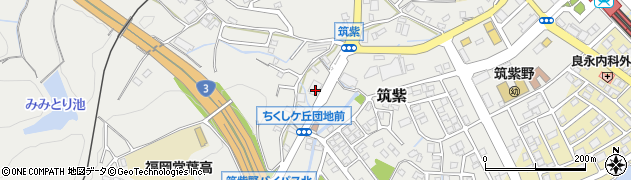 福岡県筑紫野市筑紫801周辺の地図