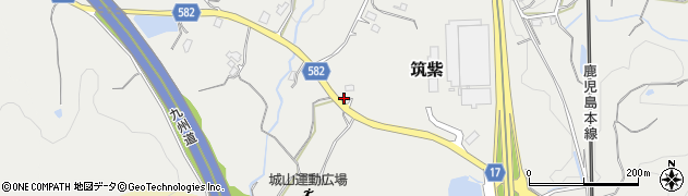 福岡県筑紫野市筑紫1162周辺の地図