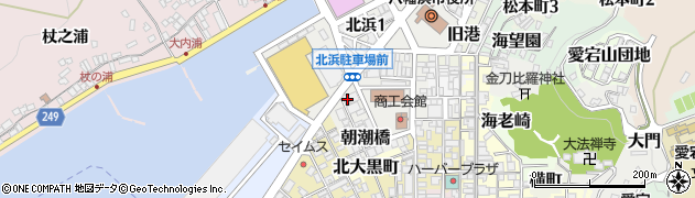 愛媛県八幡浜市朝潮橋1590周辺の地図