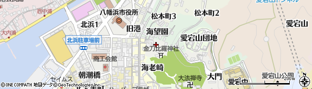 愛媛県八幡浜市琴平町周辺の地図