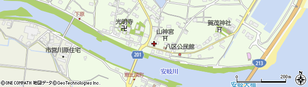 安岐港郵便局 ＡＴＭ周辺の地図