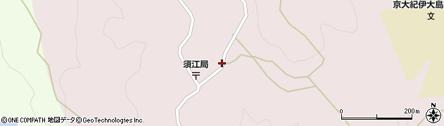 和歌山県東牟婁郡串本町須江813周辺の地図