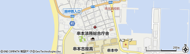 和歌山県東牟婁郡串本町串本1491周辺の地図