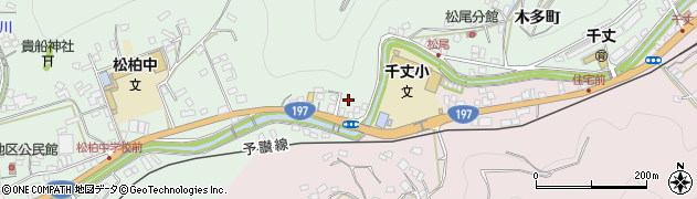 愛媛県八幡浜市松柏16周辺の地図