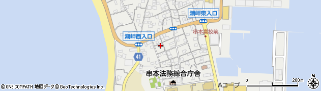 和歌山県東牟婁郡串本町串本1443周辺の地図