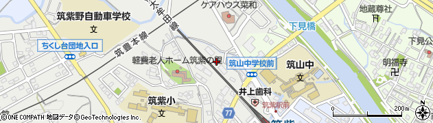 福岡県筑紫野市筑紫36周辺の地図