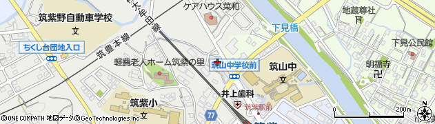 福岡県筑紫野市筑紫24周辺の地図