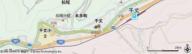愛媛県八幡浜市松柏67周辺の地図