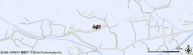 高知県土佐市永野周辺の地図