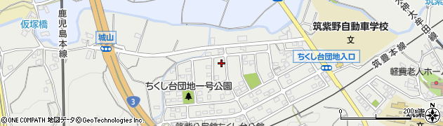 福岡県筑紫野市筑紫163周辺の地図