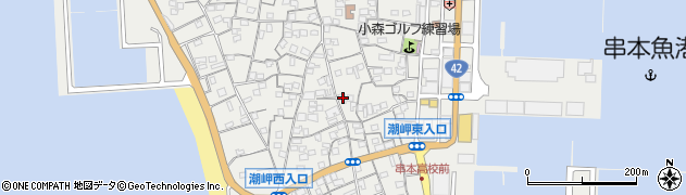 和歌山県東牟婁郡串本町串本1340周辺の地図