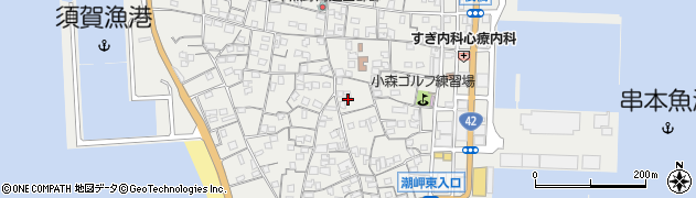 和歌山県東牟婁郡串本町串本1277周辺の地図