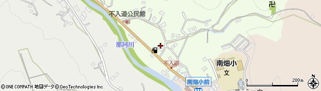 福岡県那珂川市不入道296周辺の地図