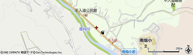 福岡県那珂川市不入道292周辺の地図