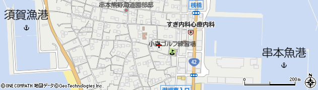 和歌山県東牟婁郡串本町串本1286周辺の地図
