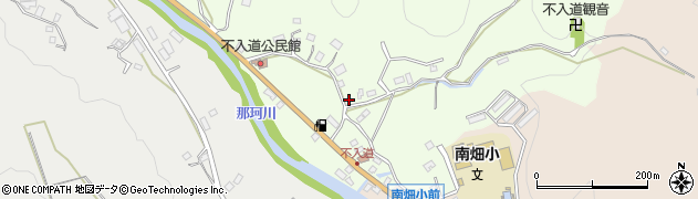福岡県那珂川市不入道244周辺の地図