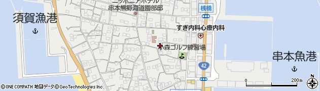 和歌山県東牟婁郡串本町串本1266周辺の地図