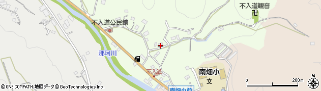 福岡県那珂川市不入道246周辺の地図