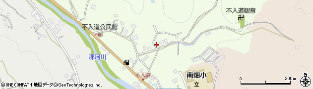 福岡県那珂川市不入道233-20周辺の地図