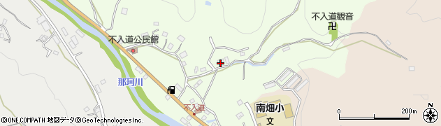 福岡県那珂川市不入道252周辺の地図