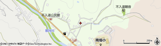 福岡県那珂川市不入道233-21周辺の地図