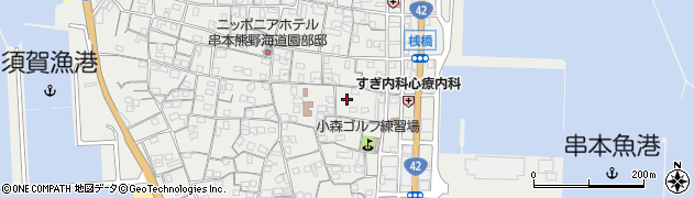 和歌山県東牟婁郡串本町串本1257周辺の地図