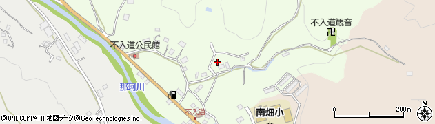 福岡県那珂川市不入道233-22周辺の地図