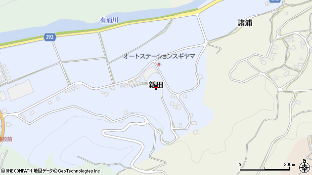 〒847-1422 佐賀県東松浦郡玄海町新田の地図