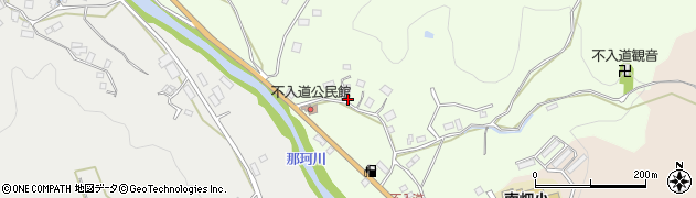 福岡県那珂川市不入道313周辺の地図
