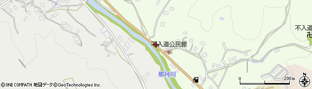 福岡県那珂川市不入道285周辺の地図