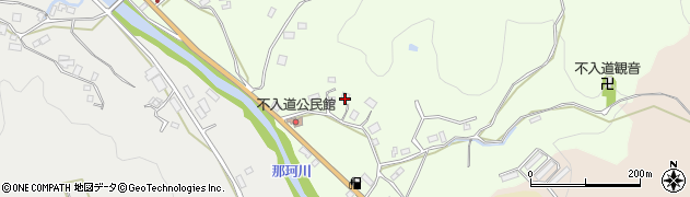 福岡県那珂川市不入道320周辺の地図