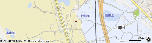 福岡県筑紫野市永岡1121周辺の地図