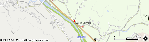 福岡県那珂川市不入道541周辺の地図