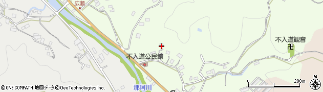 福岡県那珂川市不入道315周辺の地図