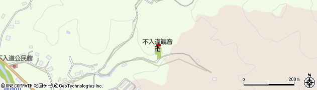 福岡県那珂川市不入道185周辺の地図