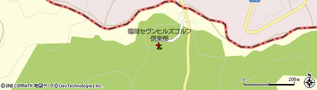 福岡セヴンヒルズゴルフ倶楽部周辺の地図