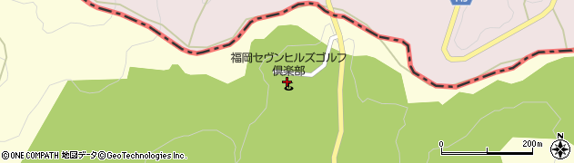 福岡セヴンヒルズゴルフ倶楽部　管理棟周辺の地図