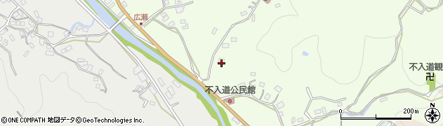 福岡県那珂川市不入道364周辺の地図