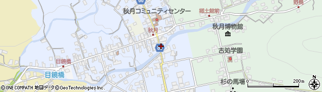福岡県朝倉市秋月577周辺の地図