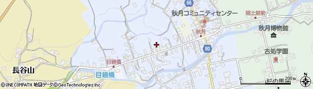 福岡県朝倉市秋月487周辺の地図