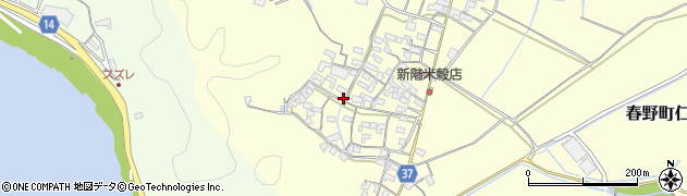 高知県高知市春野町仁ノ3306周辺の地図