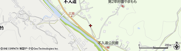 福岡県那珂川市不入道545周辺の地図