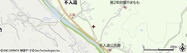 福岡県那珂川市不入道543周辺の地図