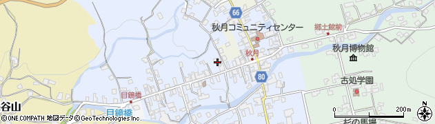 福岡県朝倉市秋月475周辺の地図